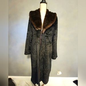 Vintage faux fur coat